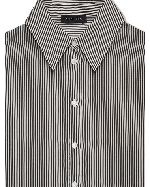 Anine Bing Gray Bridget Shirt
