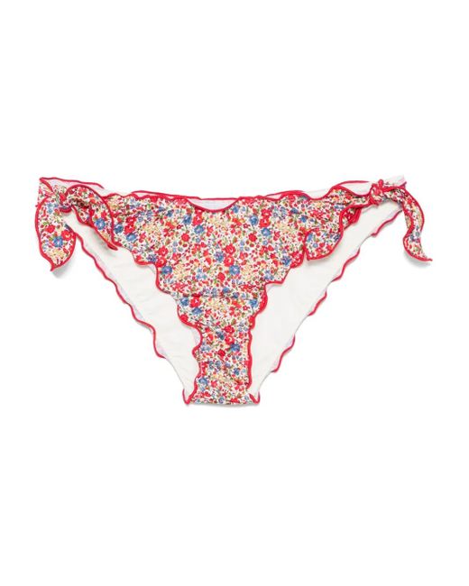 Mc2 Saint Barth Pink X Liberty London Moon Bikini Bottoms