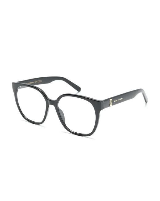 Marc Jacobs Black Oval-Frame Glasses