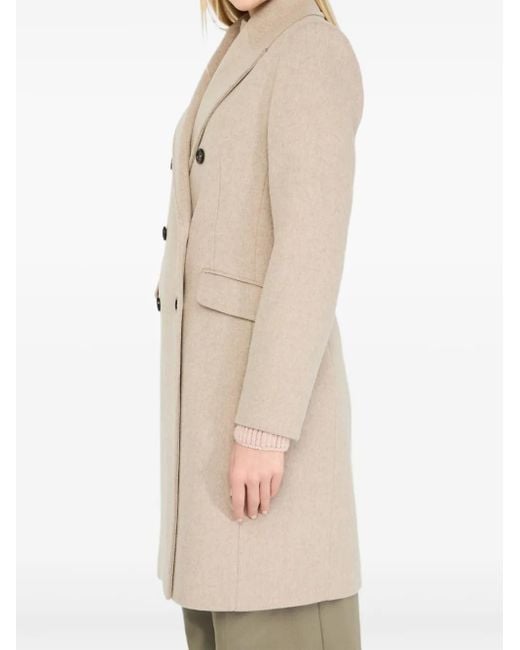 Liu Jo Natural Wool-Blend Coat