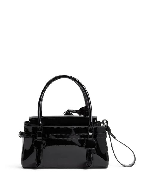 DSquared² Black Leather Tote Bag