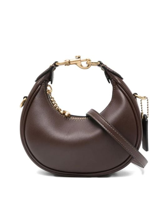COACH Brown Jonie Top-Handle Bag