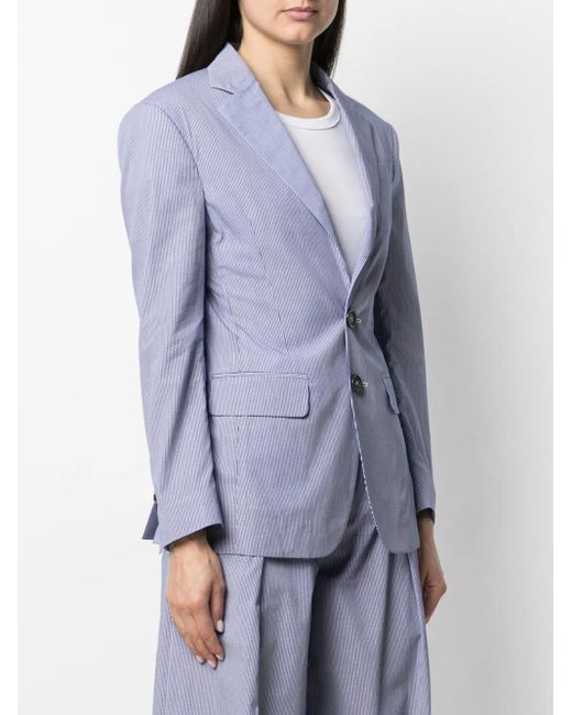 DSquared² Blue Single-breasted Blazer Jacket
