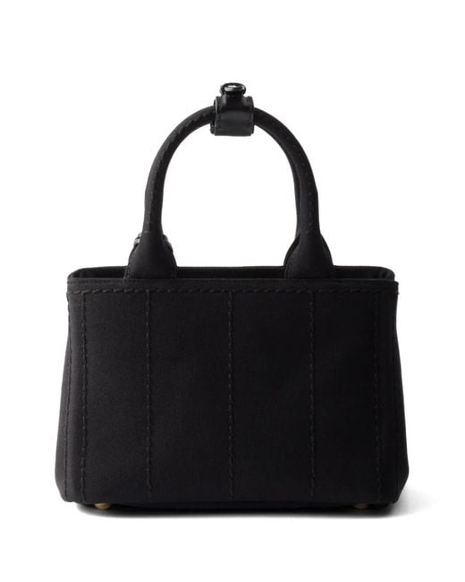 Prada Black Jardinière Mini Bag