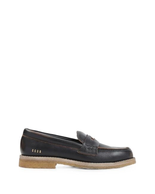 Golden Goose Deluxe Brand White Mocassins À Entaille Penny for men