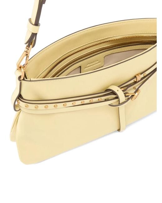 Pinko Metallic Studded Shoulder Bag