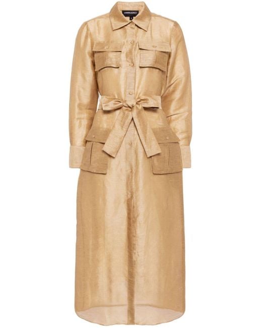 Cynthia Rowley Lagos シャツドレス Natural