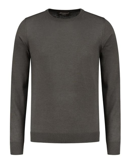 Doriani Pullover mit Rundhalsausschnitt in Gray für Herren