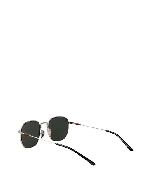 Gucci Green Round Frame Sunglasses for men