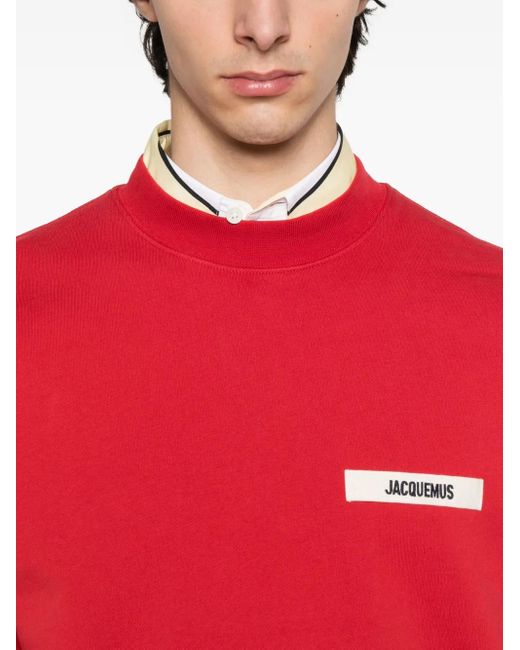 Jacquemus Red Sweatshirt for men