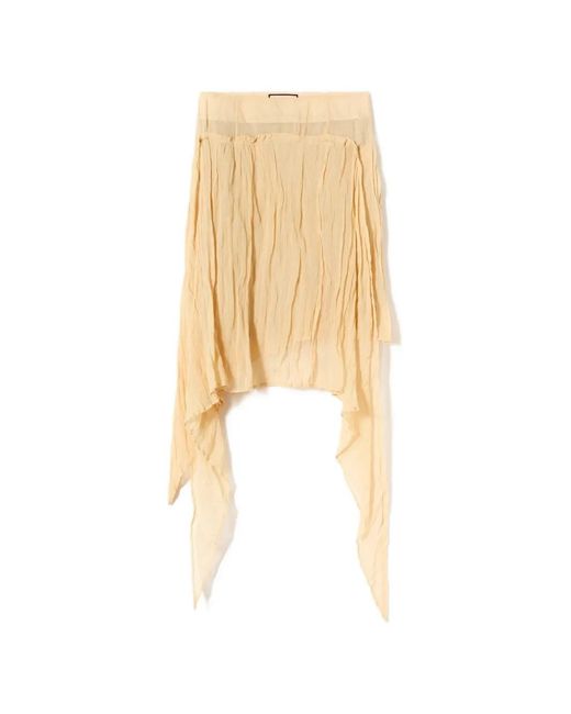 Plan C Natural Asymmetric Skirt