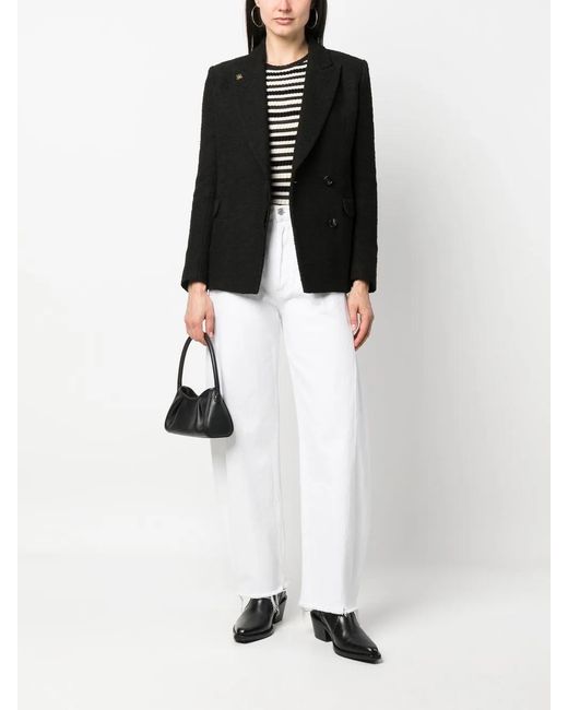 Amiri Black Single-Breasted Blazer