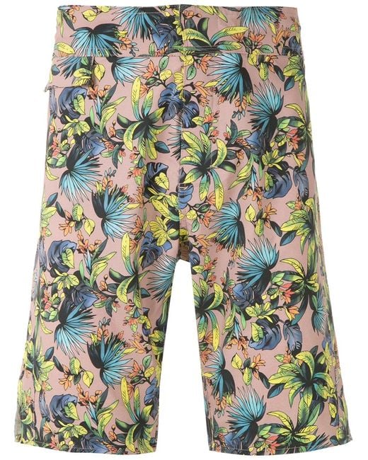 Amir Slama Multicolor Printed Swim Shorts for men