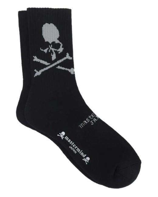メンズ Mastermind Japan コットン靴下 Black