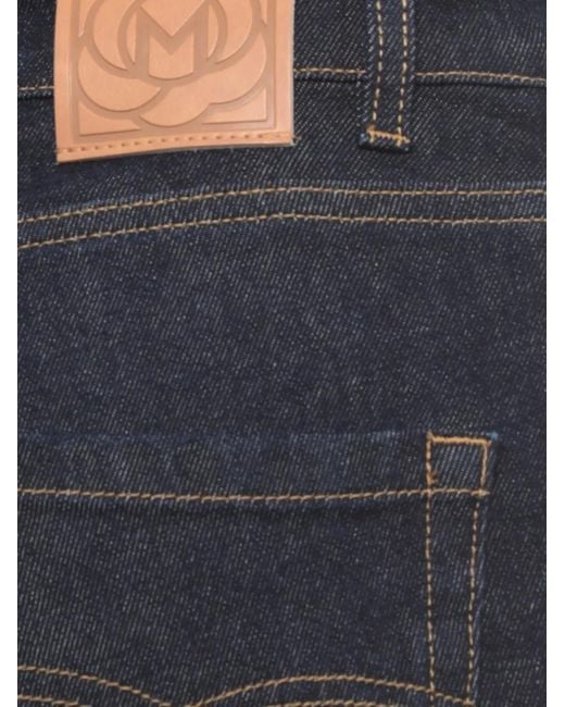 Marella Blue Mlsfcrop Cropped Flared Jeans