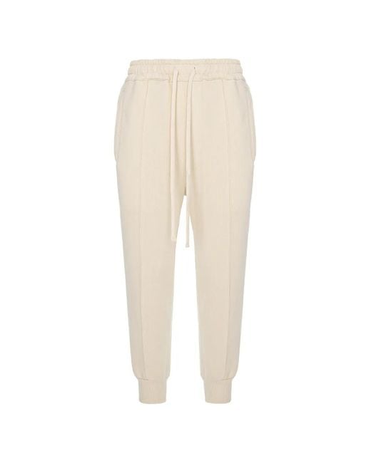 Hamza White Crudo V2 Track Pants for men