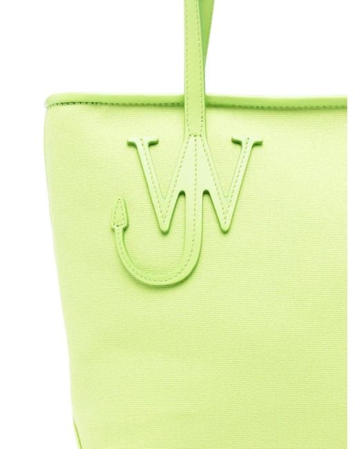 J.W. Anderson Yellow Logo-Patch Tote Bag