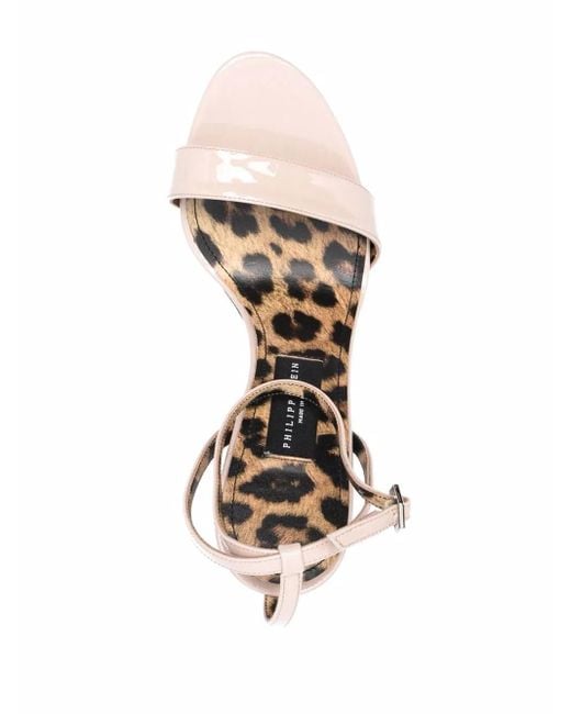 Philipp Plein White Open-Toe Sandals