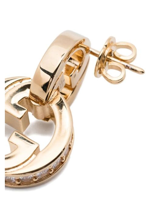 Gucci Metallic Blondie Interlocking-G Earrings