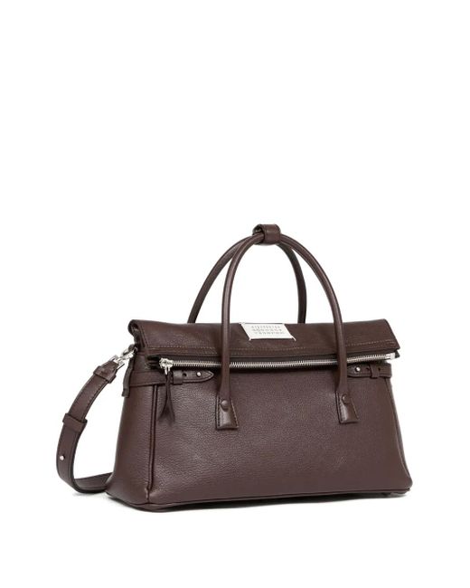 Maison Margiela Women's Bag 5AC Loved to Death East West Medium Brown