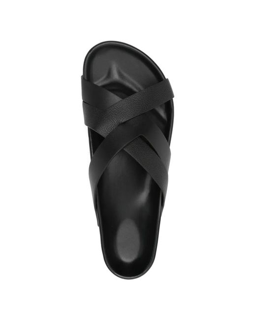 Tom Ford Black Sandales En Cuir for men