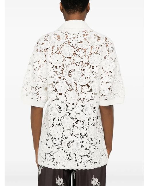 Camicia Copper di P.A.R.O.S.H. in White