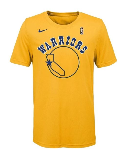 Nike Yellow Hardwood Classics T-Shirt for men