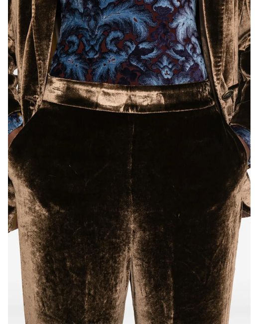 Etro Black Single-Breasted Suit