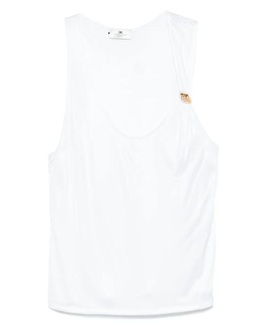Canotta di Elisabetta Franchi in White