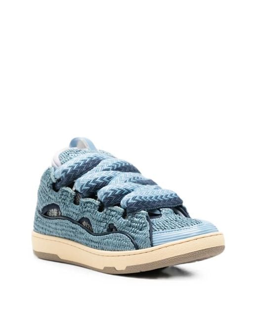 Lanvin Blue Sneakers for men