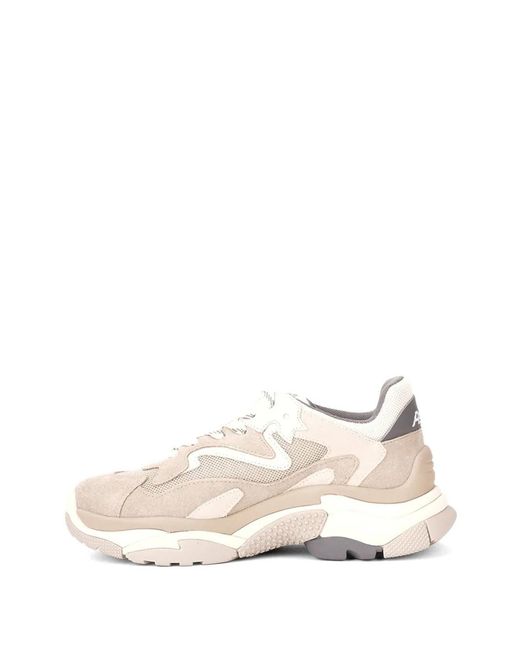 Ash White Addict Lace-Up Sneakers