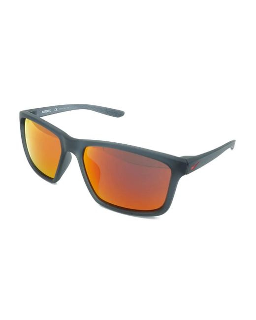 Nike Pink Valiant Rectangle-Frame Sunglasses