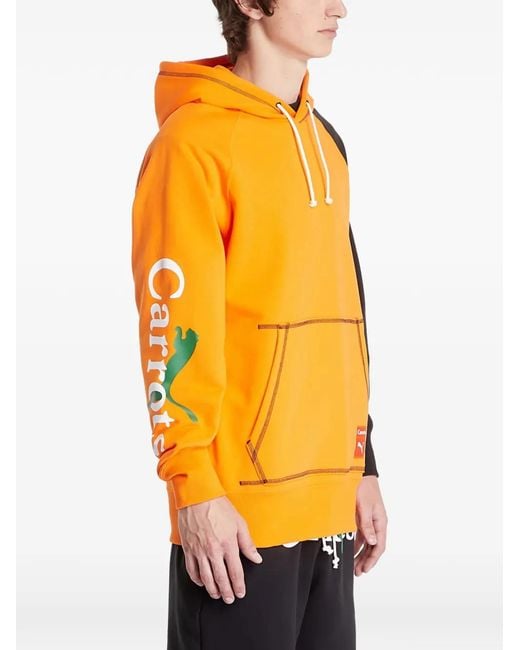 PUMA Orange X Carrots Graphic-Print Hoodie for men