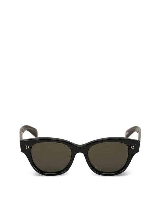 Oliver Peoples Black Stud Sunglasses