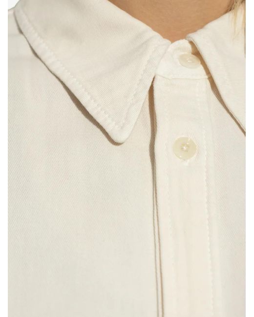 Lemaire White Cotton Shirt