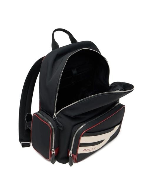 Bally Black Competition Backpack for men