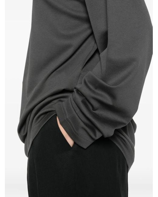 Lemaire ハイネック ロングtシャツ Black