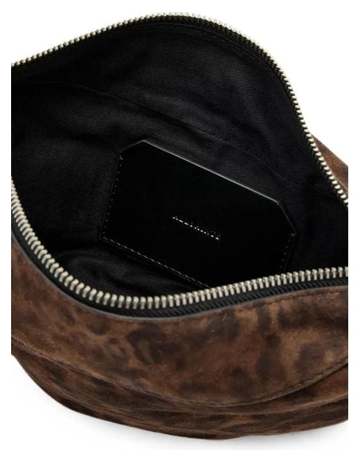 AllSaints Brown Sac Porté Épaule Luna