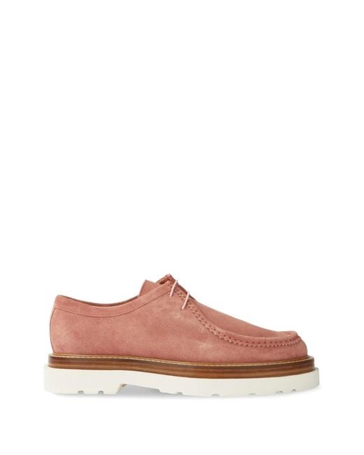 Paul Smith Pink Connor Derby Shoes for men