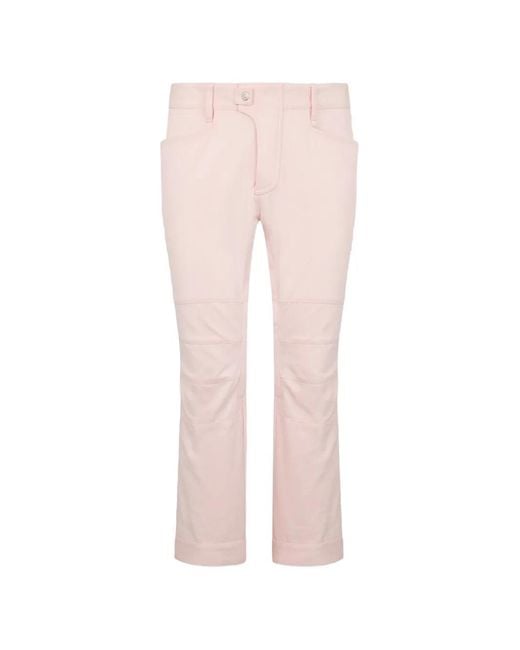 DSquared² Pink Cropped Ski Pants for men