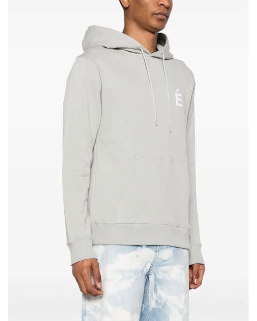 Etudes Studio White Klein Organic Cotton Hoodie