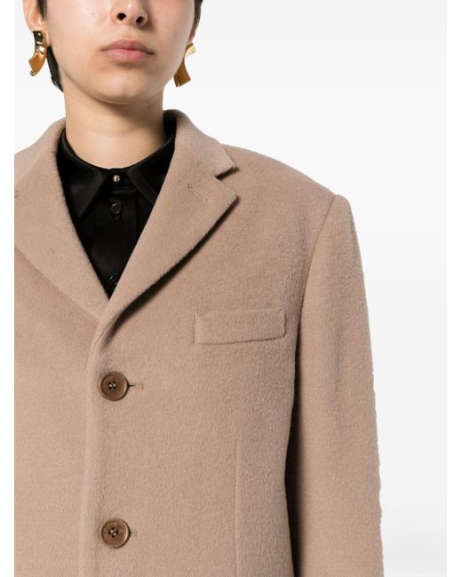 Manteau à simple boutonnage Aspesi en coloris Natural