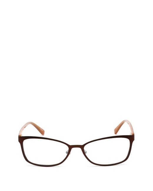 Adensco Natural Rectangle-Frame Glasses