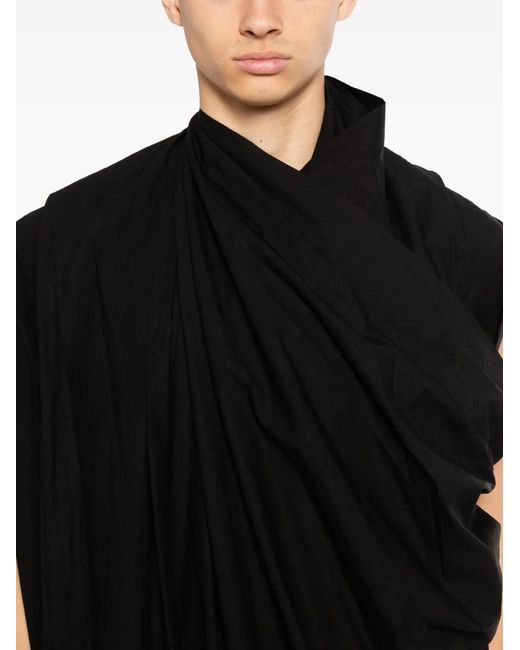 Julius Black Monk Shirt for men