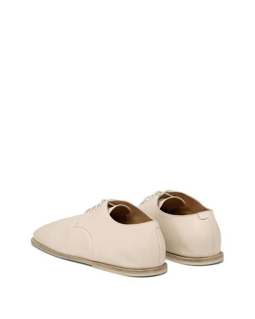 Marsèll White Square-Toe Derby Shoes for men
