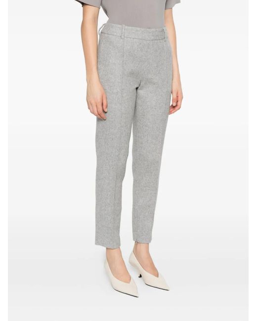 Ermanno Scervino Gray Tailored Trousers