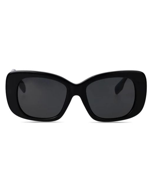 Burberry Black Logo Oversized Sunglasses