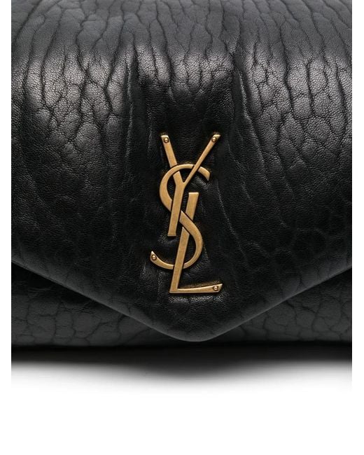 Saint Laurent Black Calypso Medium Bag