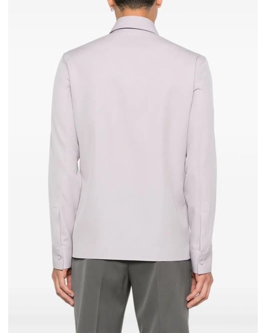 Gucci Klassisches Hemd in White für Herren