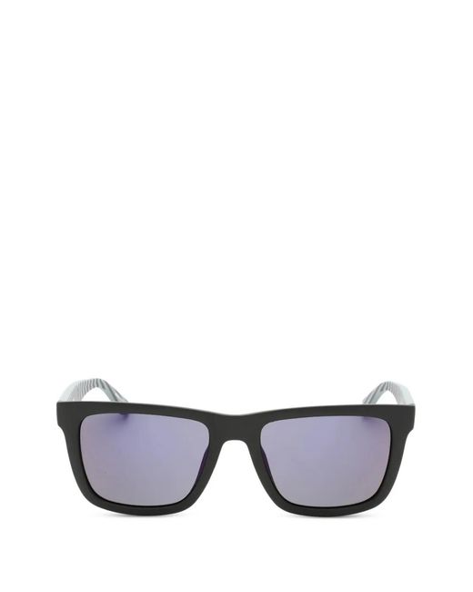 Lacoste Gray Rectangle-Frame Sunglasses for men